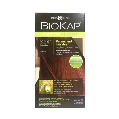 BioKap Titian Red 8.64+ Permanent Hair Dye 140ml